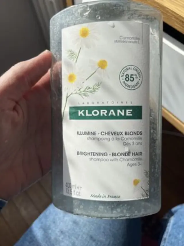 Klorane Chamomile Blond Highlights Σαμπουάν για Λάμψη για Βαμμένα Μαλλιά 400ml