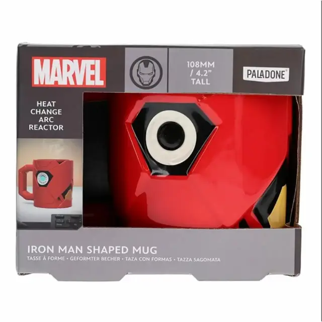 Κούπα Iron Man Marvel Shaped Heat Change Mug 2