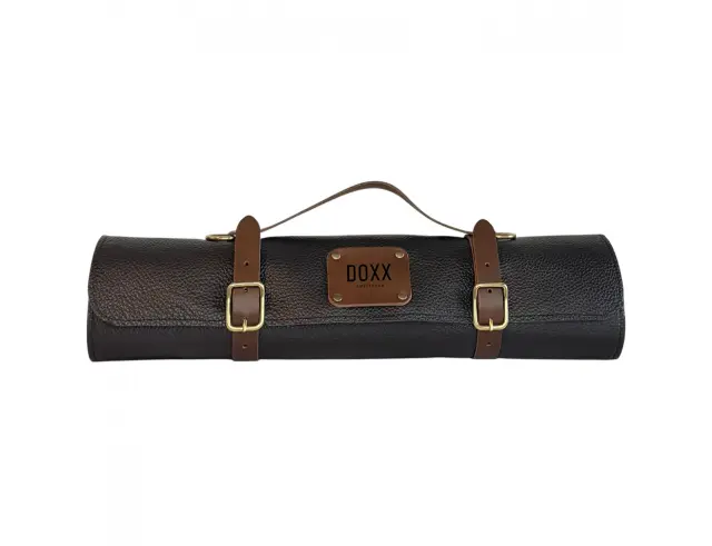 Δερμάτινη Θήκη Μαχαιριών Doxx Amsterdam Smooth Leather 7 θέσεων - BlackSL.KR-001-BLACK