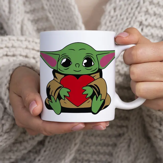Κούπα YODA η κούπα είναι με συσκευασία δώρου (500) 2