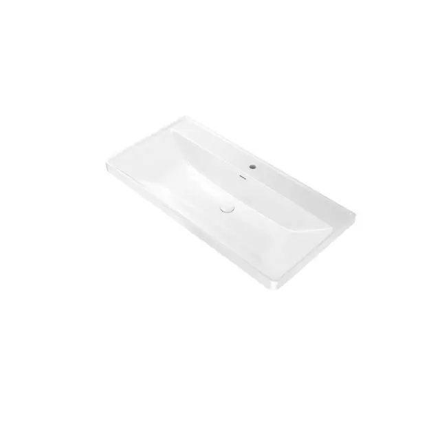 Νιπτήρας Επίπλου SIMPLA 100 Cream White 1000x500mm KARAG