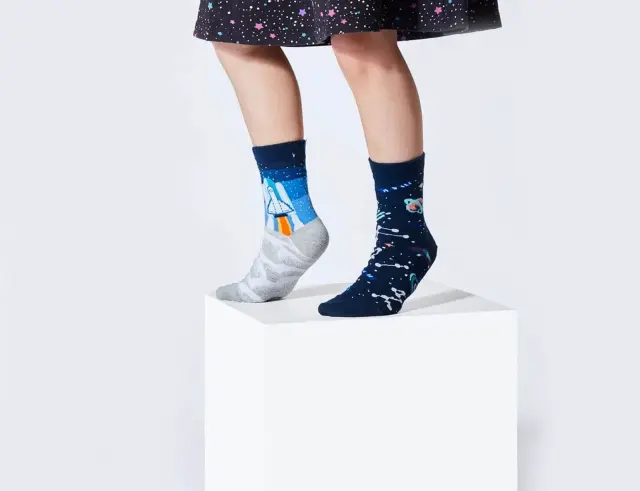 Κάλτσες Space Trip Many Mornings με μέγεθος 27-30 - ΠαιδικέςSpace Trip Kids 27-30 2