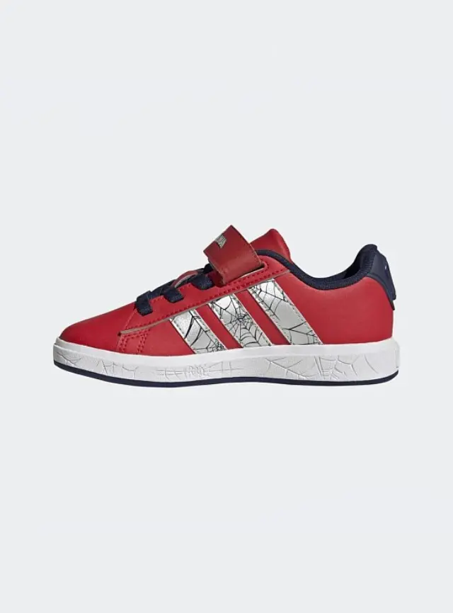 Παιδικά Παπούτσια Adidas για Αγόρια Marvel Spiderman Grand Court Red (Μεγέθη 28-36) ΚΟΚΚΙΝΟ 2
