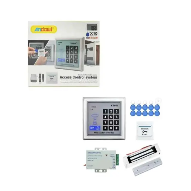 Andowl Ηλεκτρικό Σύστημα Κλειδαριάς με Κωδικό & RFID Tags Q-MJ006 - Access Control System 075871