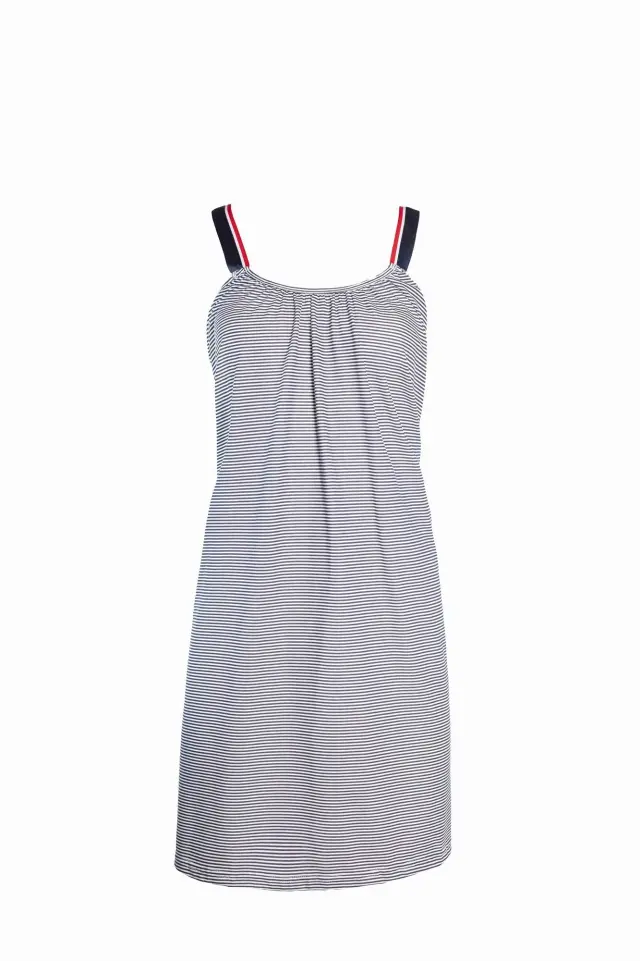 S711 - Type - NIGHTGOWN BLUE STRIPES - M 2