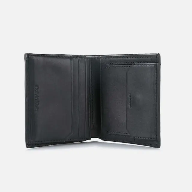 Δερμάτινο Πορτοφόλι Calvin Klein K50K510898-0IO Μαύρο - Single Size 3