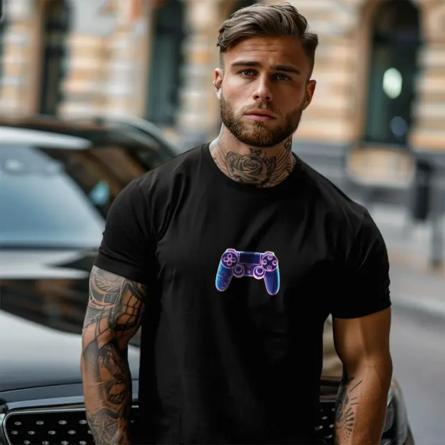 T-shirt Noshame® Μαύρο με τύπωμα - 3025188 - XXL
