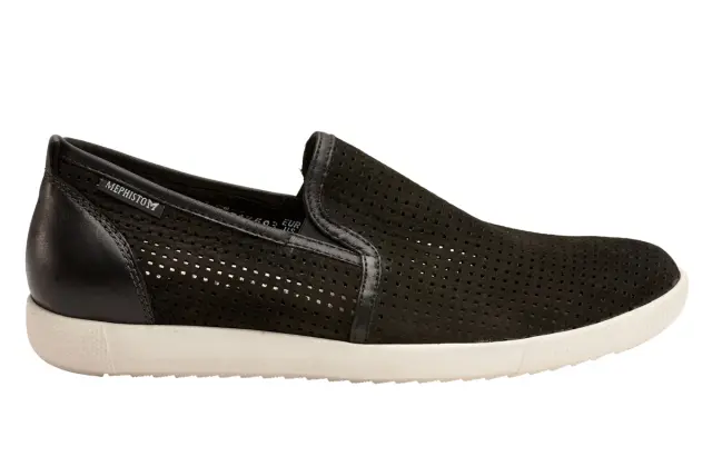 Mephisto Μοκασίνια-Loafers Ανδρικό δέρμα Nubuck Μαύρο MEP/ULRICH BLACK - 46 3