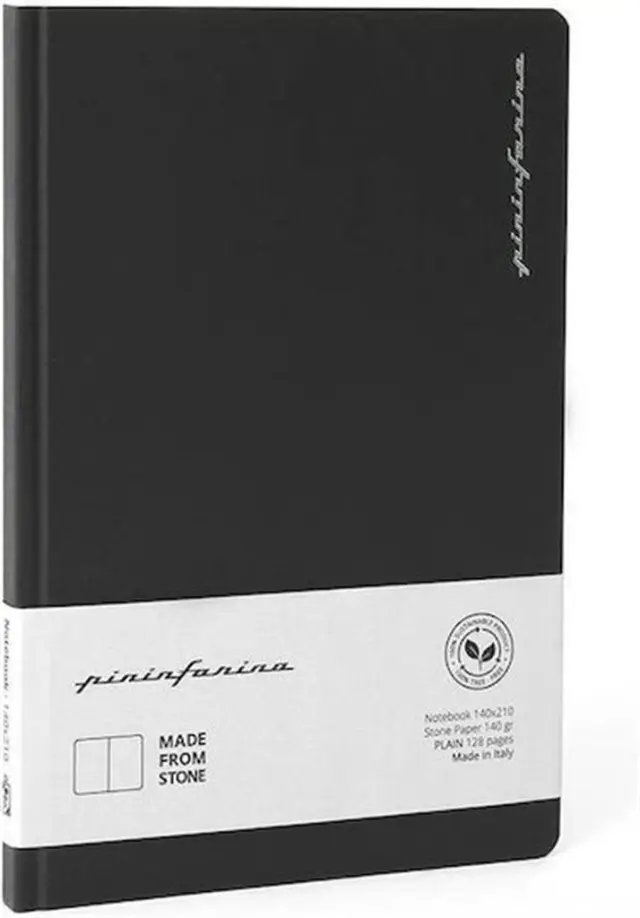 Pininfarina Notebook Black Γραμμές Lined-Ruled / PNFPA00101 (Pininfarina)