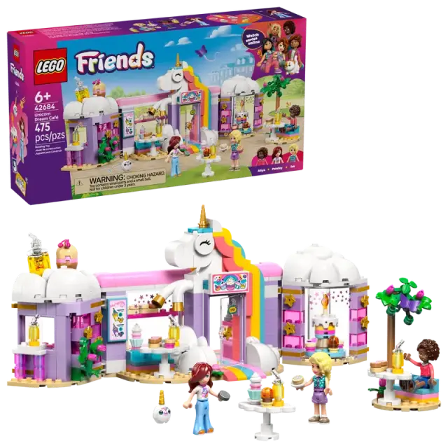 LEGO® Friends Unicorn Dream Café για 6+ Ετών 475τμχ - 42684 2
