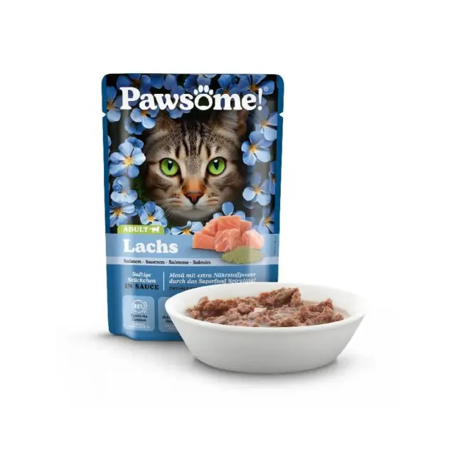 Pawsome Adult Σολομός 85gr 2