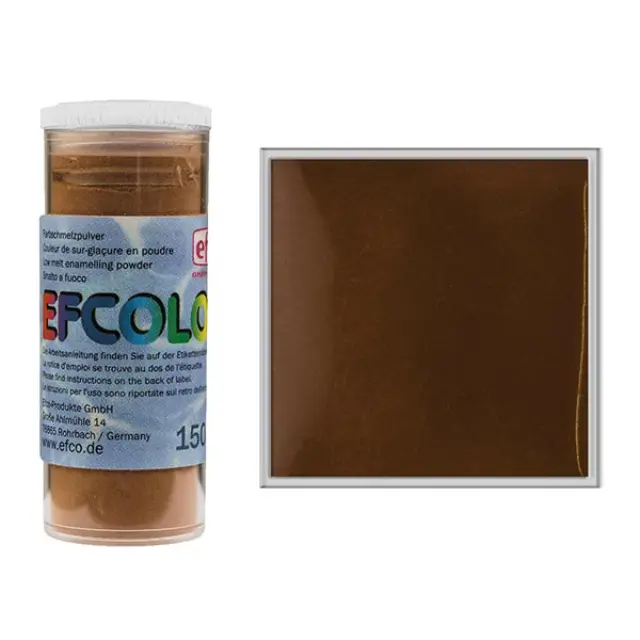 Σμάλτο Μετάλλου Efcolor 150ºC - Brown - 10ml