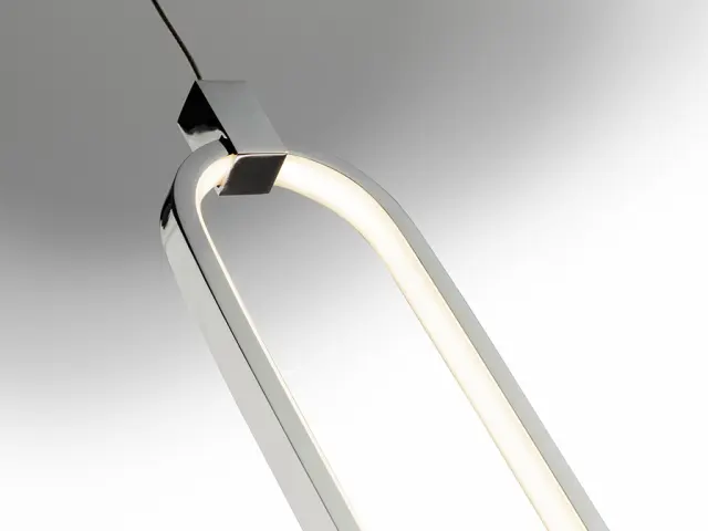 COLETTE LED LAMP 1L CHROME φωτιστικό κρεμαστό χρώμιο 2