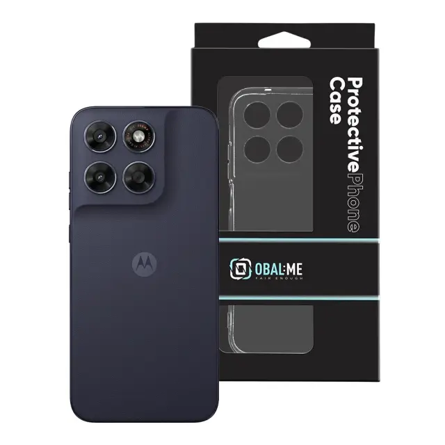 OBAL:ME TPU Cover for Motorola G87 Transparent 3