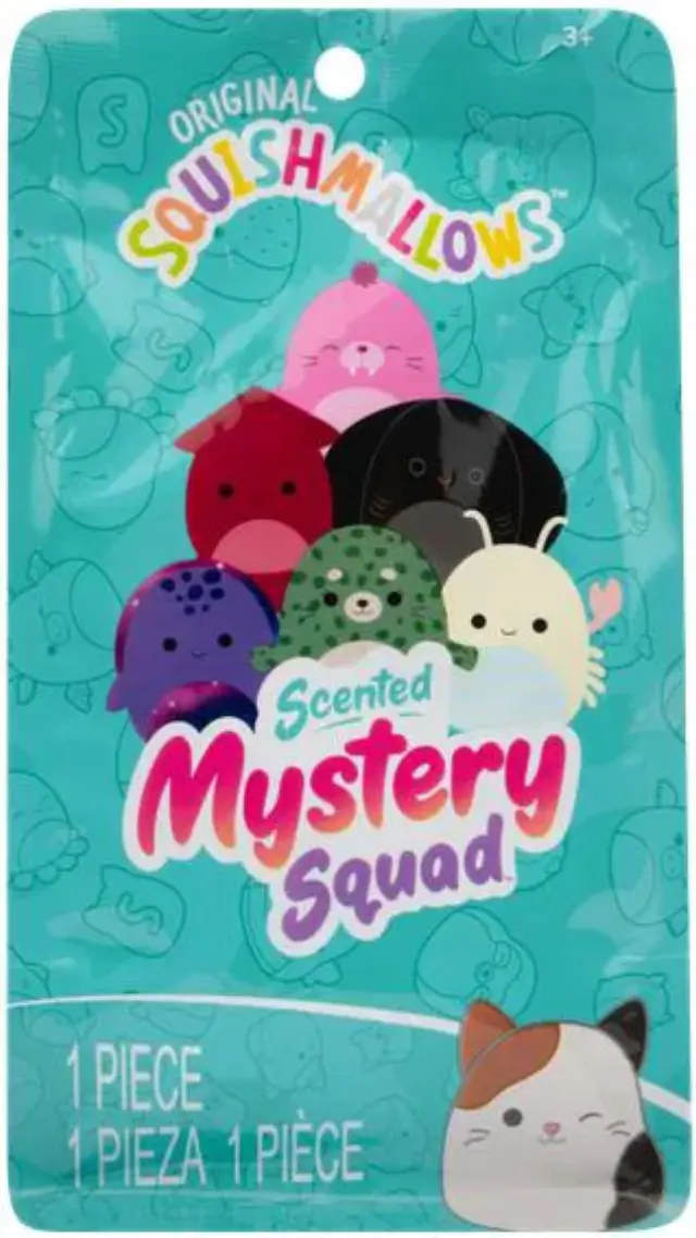 Λούτρινο Squishmallows Scented Mystery Bags W3 13cm -1 τεμάχιο τυχαία επιλογή σχεδίου (JWSQ6666) 2