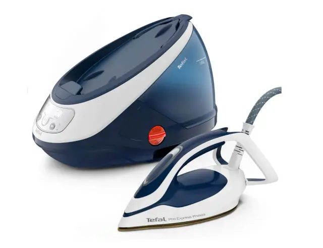 Σύστημα σιδερώματος Tefal Pro Express Protect GV9221E0 με ισχύ 2600W, πίεση 7.6bar και χωρητικότητα 1.8L GV9221E0 2