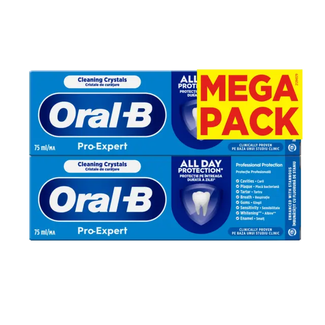 Oral-B Pro-Expert Professional Protection Οδοντόκρεμα 75ml 2τμχ