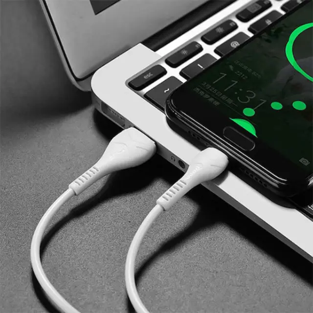 Hoco X37 Cool Power USB 2.0 Καλώδιο USB-C male - USB-A Λευκό 1m (HOC-X37c-W) 3