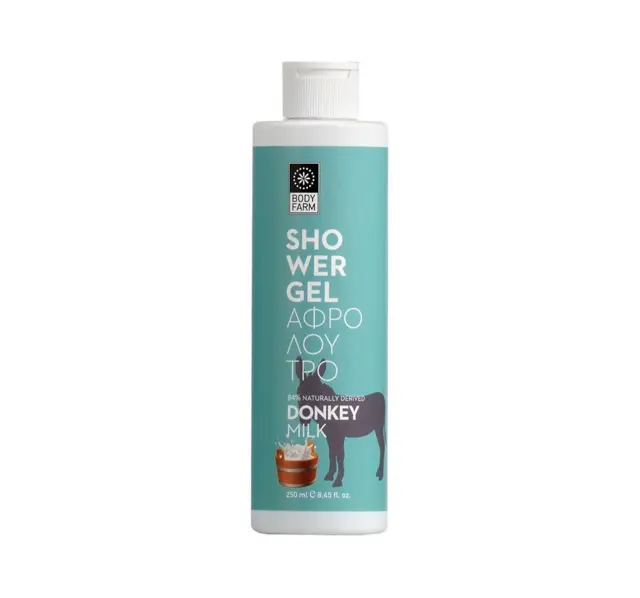 Bodyfarm Donkey Milk Shower Gel 250ml (Ενυδατικό Αφρόλουτρο με Γάλα Γαϊδούρας)
