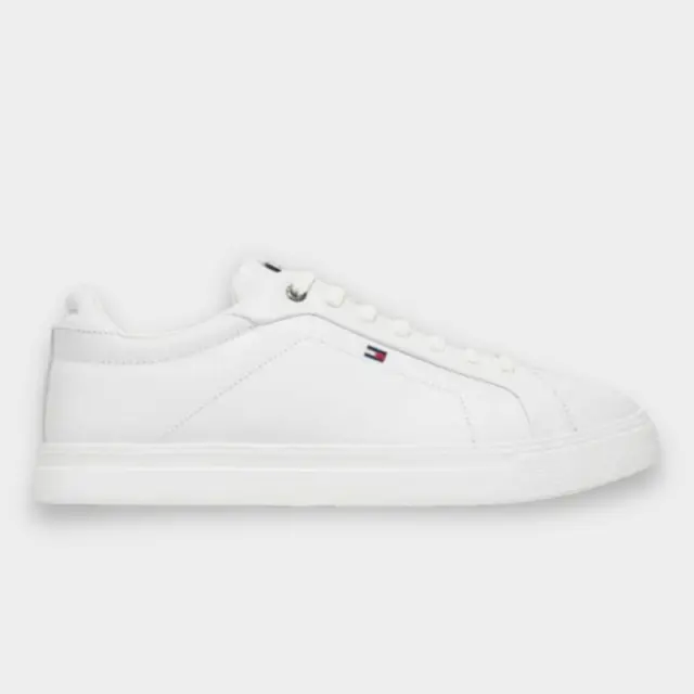 Tommy Hilfiger - Ανδρικά Sneakers Icon Court Light Ess FM0FM05678-YBS Λευκό - 46