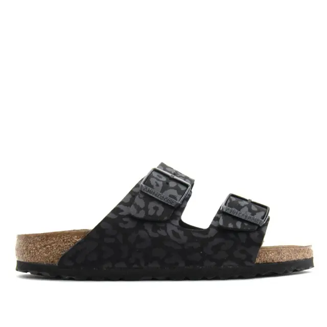 Γυναικεία Ανατομικά Σανδάλια Birkenstock Arizona Bs 1030563 Leo Black Narrow Fit Μαύρο - 37