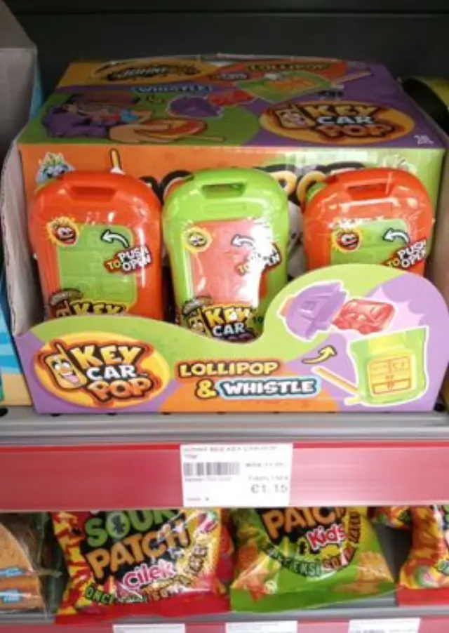 JohnyBee KEY CAR POP 12τεμ/display