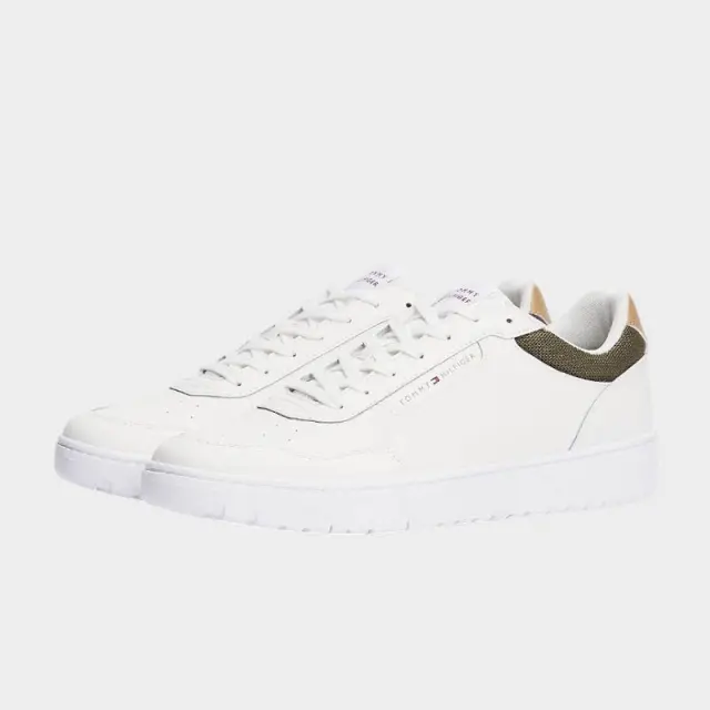 Tommy Hilfiger - Ανδρικά Sneakers Th Basket Core Lite Lth FM0FM05369-YBL Λευκό - 40 2