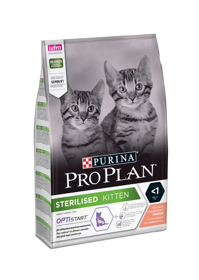 ΓΑΤΟΤΡΟΦΗ PURINA PROPLAN JUNIOR CAT STERILIZED ΣΟΛΩΜΟΣ 1.50kg