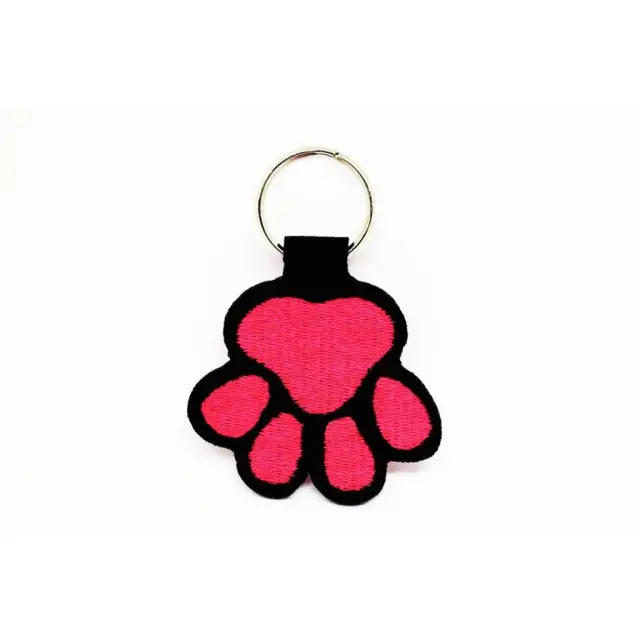 Υφασμάτινο Μπρελόκ "Paw"- Fuchsia