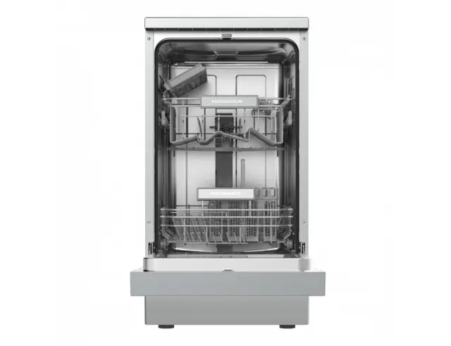 Εντοιχιζόμενο Πλυντήριο Πιάτων Heinner HDW-FSM45510XE++ με χωρητικότητα 10 σερβίτσια και ενεργειακή κλάση E - Silver HDW-FSM45510XE++