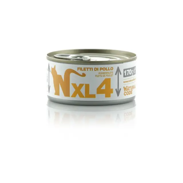 Natural Code XL 4 Φιλέτο Κοτόπουλο 170gr Μονόχρωμο