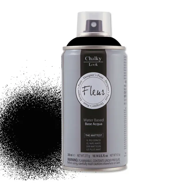 Σπρέι νερού Κιμωλίας Chalky Look F77 Black 300ml 63883
