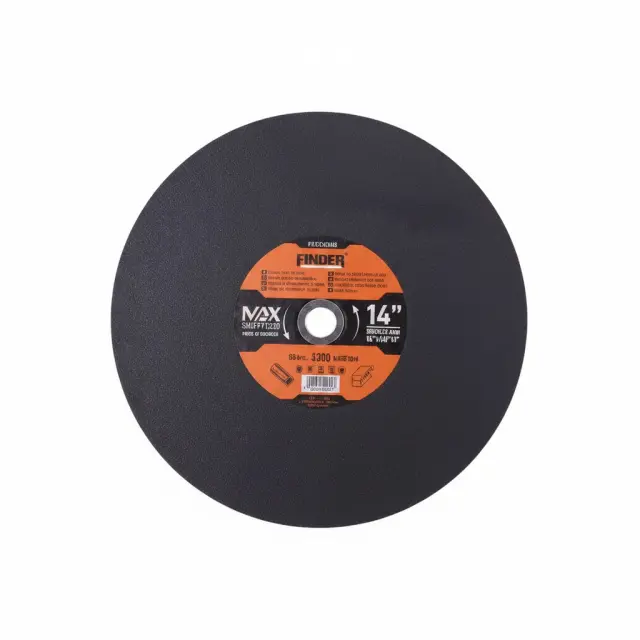 Δίσκος κοπής μετάλλου - 14" - 355x3x25.4mm - Finder - 190643