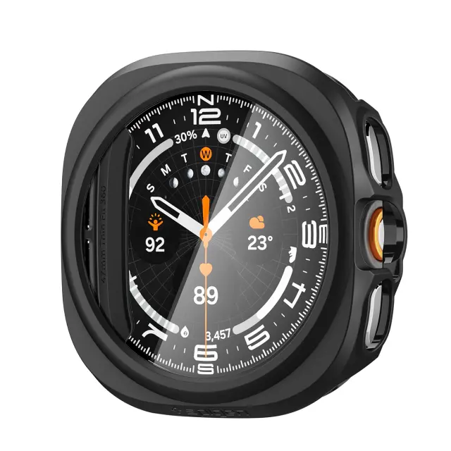 Spigen Thin Fit 360, black - Samsung Galaxy Watch Ultra 2 47mm 2
