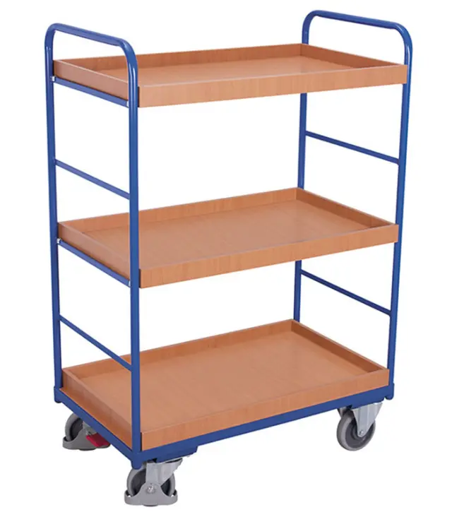 Variofit sw-600.213 Τρόλεϊ Μεταφοράς 3 Επιπέδων για Φορτίο Βάρους ως 250kg