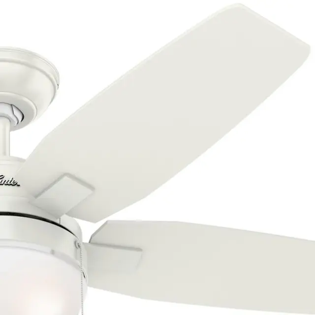 Hunter Arcot 117 Fresh White - Ανεμιστήρας Οροφής με Φωτιστικό 3