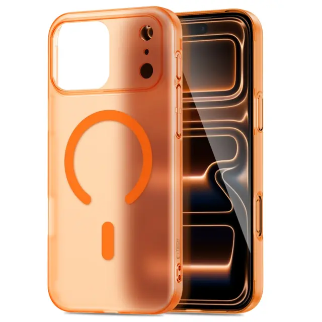 Tech-Protect® MagSlim MagSafe Θήκη για iPhone 17 Pro Max/18 Pro Max-Matte Orange 2