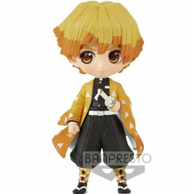 Banpresto Q Posket: Demon Slayer Kimetsu No Yaiba - Zenitsu Agatsuma II (Ver.A) Figure (14cm) (18382)