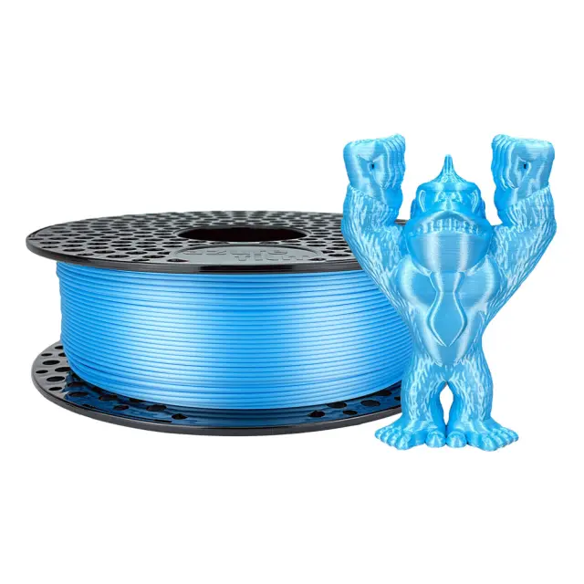 AzureFilm PLA 1.75mm Silk Sky Blue 1kg