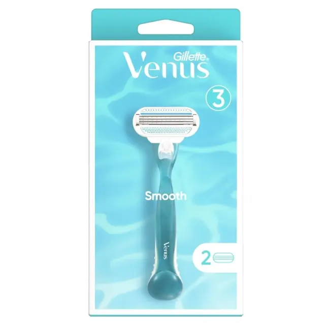 Gillette Woman Mηχανή Venus Smooth (Mηχανή +2 Aνταλλακτικά)