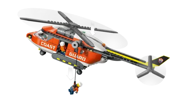 LEGO® City Coast Guard Helicopter για 7+ Ετών 551τμχ - 60503 3
