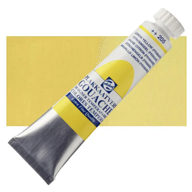 Τέμπερα Talens Gouache - 205 Lemon Yellow - 20ml
