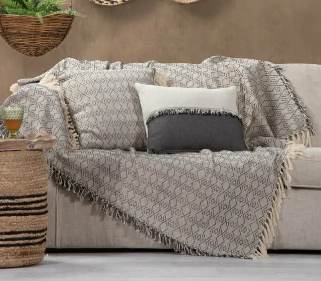 ΡΙΧΤΑΡΙ ΒΑΜΒ.NIGRIT 180X180 BLACK/NATURAL - NEF NEF 2