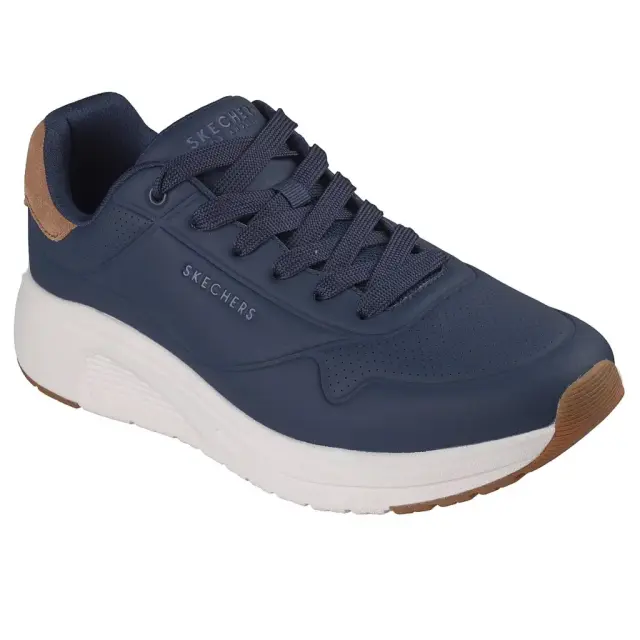 Skechers Durabuck With Suede Mustache L Ανδρικά Παπούτσια183530-NVY 3