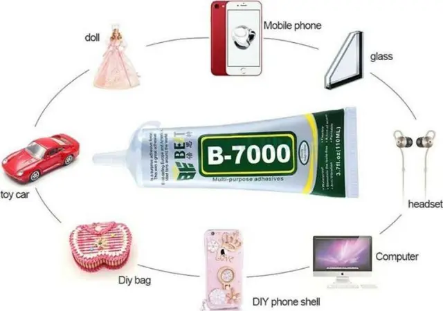 Διάφανη κόλλα πολλαπλών χρήσεων Best B-7000 50ml