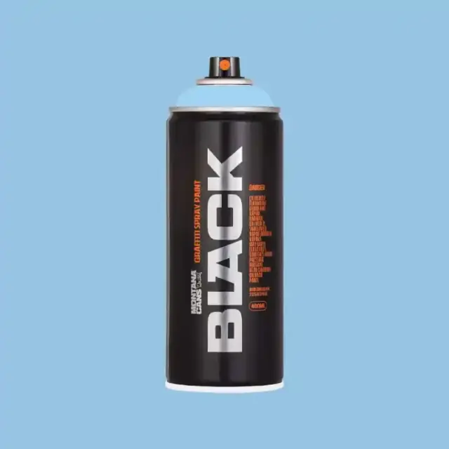 Montana Black Spray Paint 400ml BLK-5210 Lenor