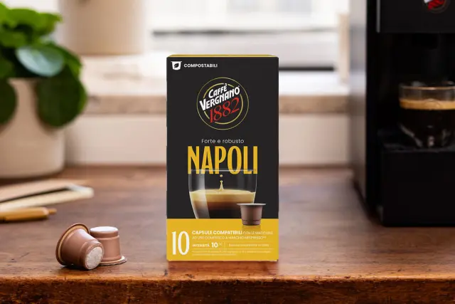 Vergnano Napoli Κάψουλες Nespresso 10τμχ 2