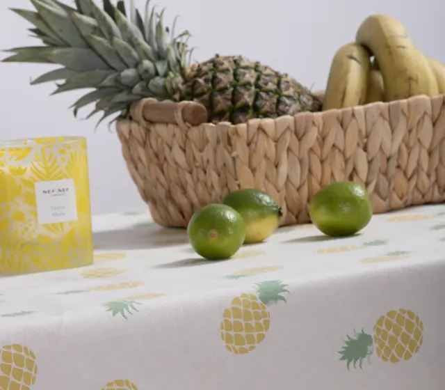 ΑΛΕΚΙΑΣΤΟ ΤΡΑΠΕΖΟΜΑΝΤΗΛΟ DELICIOUS 140Χ240 ECRU/LIME NEF NEF 3