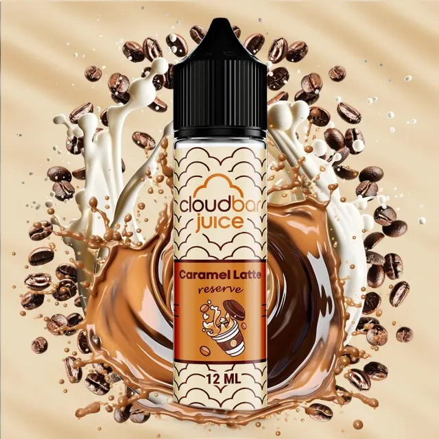 Caramel Latte Reserve 12ml (60ml) – CloudBar Juice