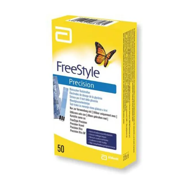 ABBOTT - FreeStyle Precision Ταινίες Μέτρησης Σακχάρου - 50τμχ 2